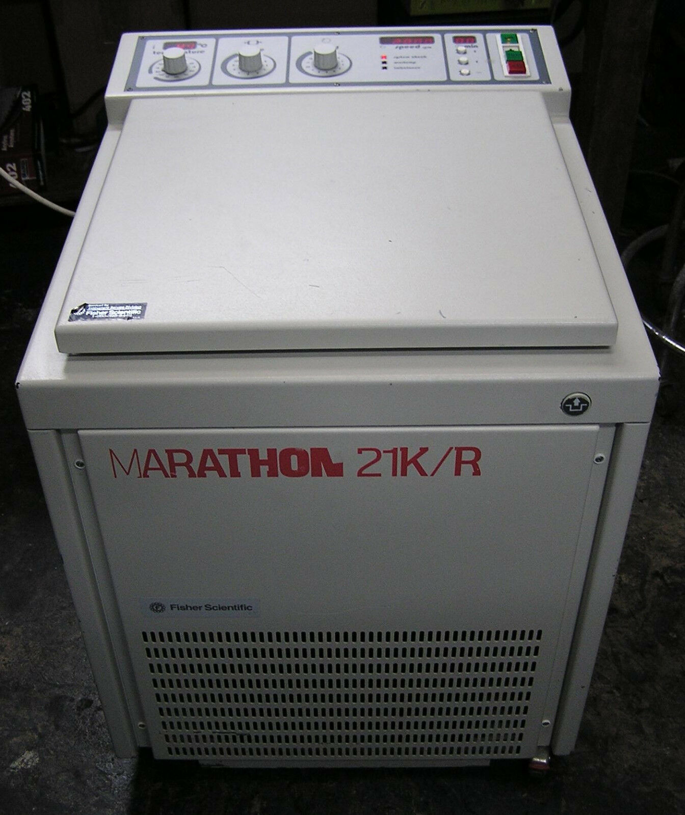 FISHER SCIENTIFIC MARATHON 21K R REFRIGERATED CENTRIFUGE - Medical  Instrumentation