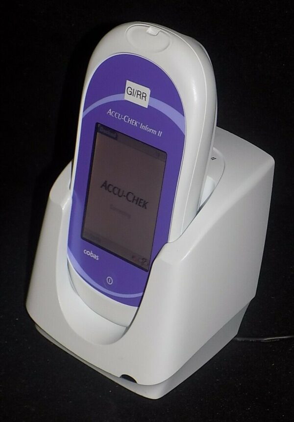 ROCHE ACCU CHECK GLUCOMETER - POWERS ON - Medical Instrumentation